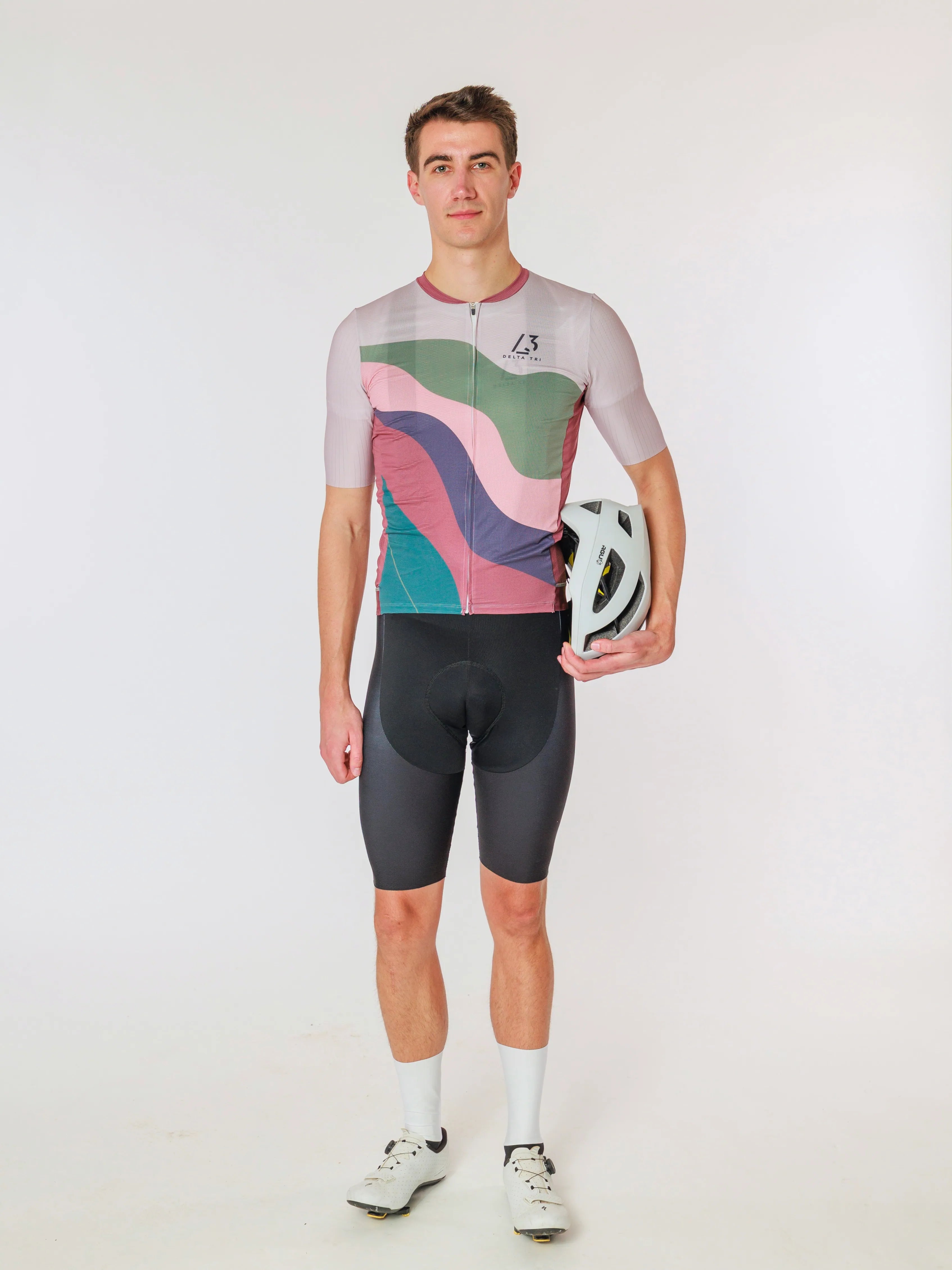Cycling Kurzarm-Trikot (Pink Pastell)