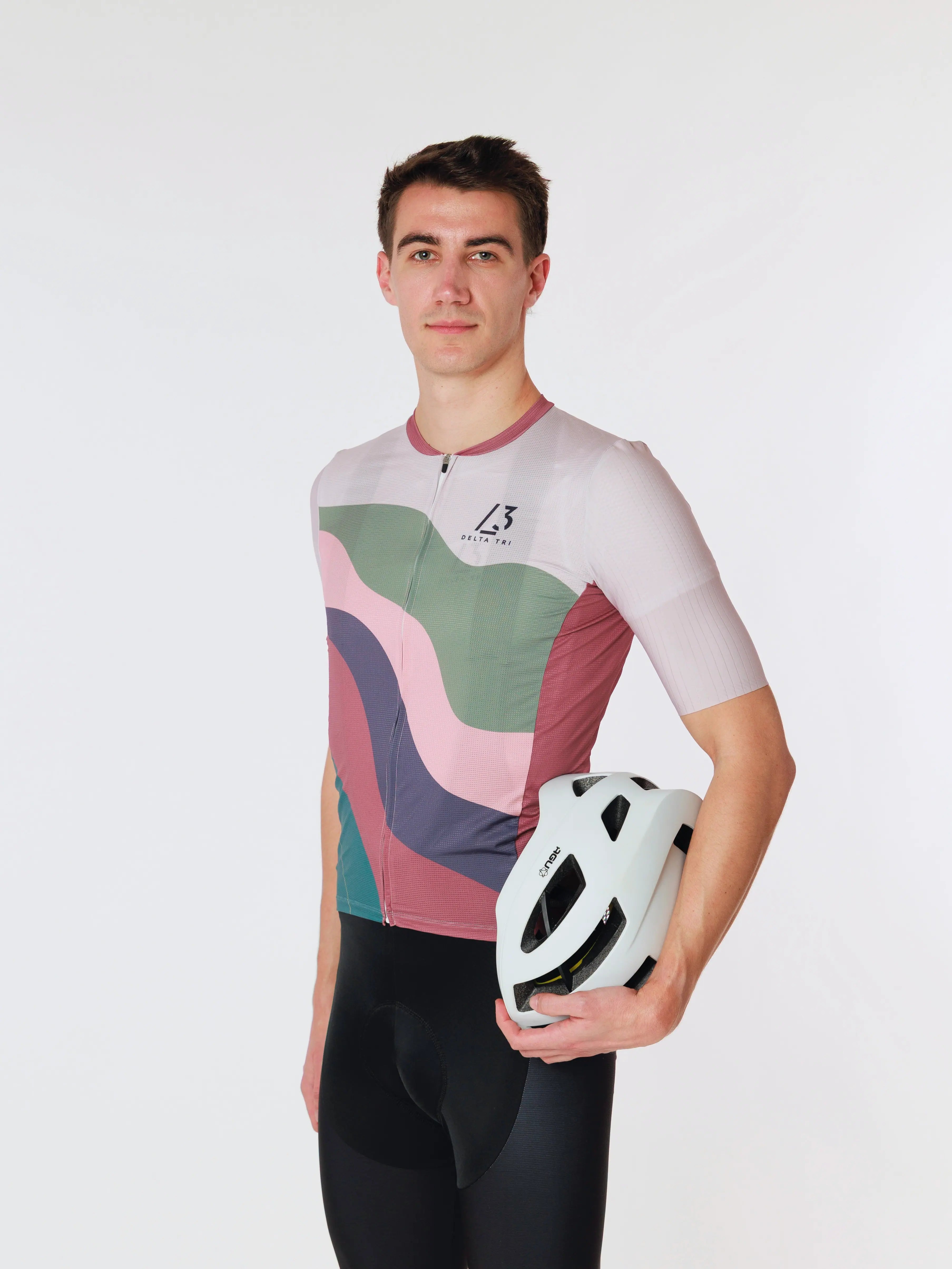 Cycling Kurzarm-Trikot (Pink Pastell)