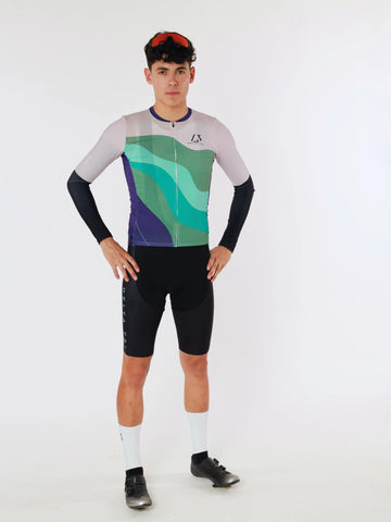 Cycling Kurzarm-Trikot (Green Pastell)